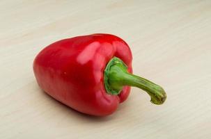 Red bell pepper photo