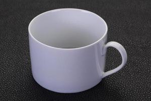 Empty ceramic cup photo