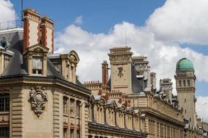 Historic building in Paris France photo