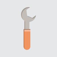 wrench vector for website symbol icon presentation