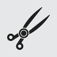 scissor tool vector for website symbol icon presentation