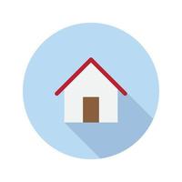 home icon vector for website symbol presentation