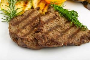 Grilled Veal steak photo