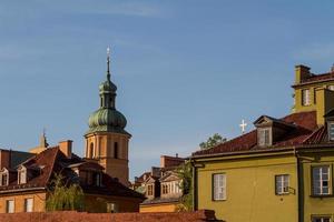 Castle Square in Warsaw, Poland photo