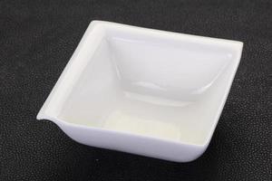 White porcelain bowl photo