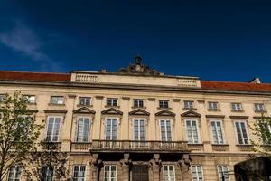 City center of Warsaw, Poland photo