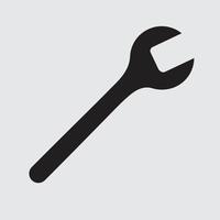 wrench vector for website symbol icon presentation