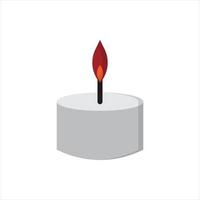 candle vector for website symbol icon presentation