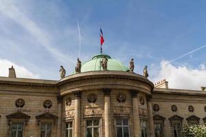 Historic building in Paris France photo