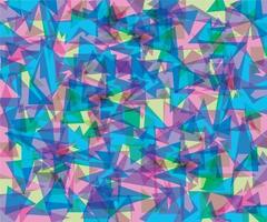 abstract background of multicolored triangle shapes vector