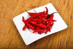 Pickled chili pepper photo
