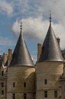 Historic building in Paris France photo