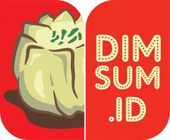 Dimsum logo asian food chinese Artwork vector