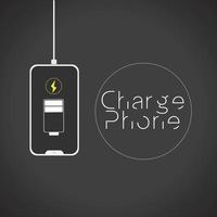 Phone Charge Smartphone vector