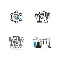 Medical Test tube Icon Vector Illustration.