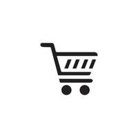 Shop, store basket vector icon Template