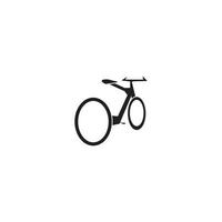 plantilla de diseño de vector de icono de bicicleta