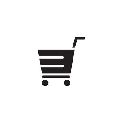 Shop, store basket vector icon Template