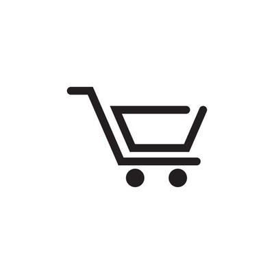 Shop, store basket vector icon Template