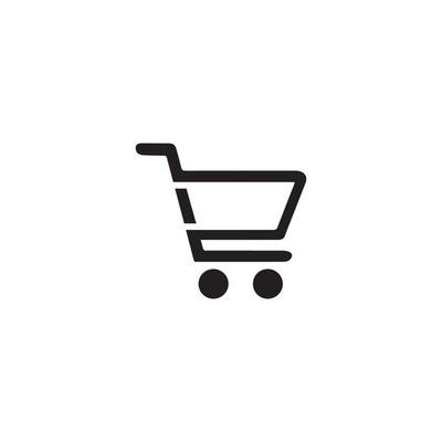 Shop, store basket vector icon Template