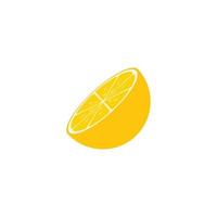 Fresh Lemon icon vector illustration design