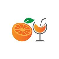 Orange logo design vector