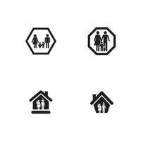 Family icon vector