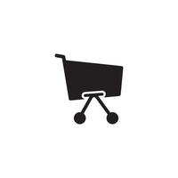 Shop, store basket vector icon Template