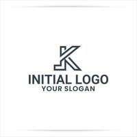 Logo Design Jk Initial Abstract