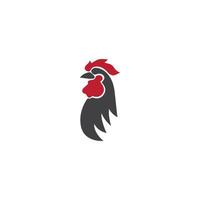 plantilla de logotipo de gallo vector