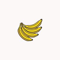 Banana Logo Template vector illustration