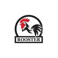 Rooster Logo Template vector