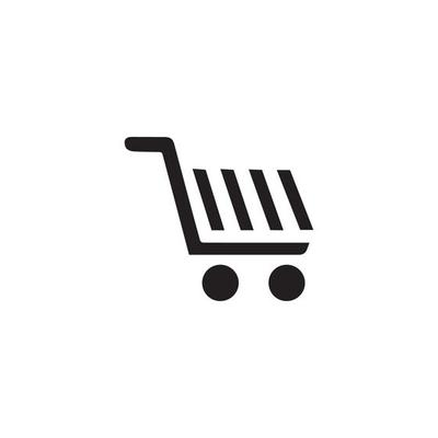 Shop, store basket vector icon Template