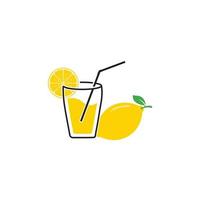 Fresh Lemon icon vector illustration design