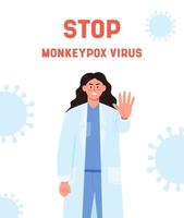 Stop the monkeypox virus vector