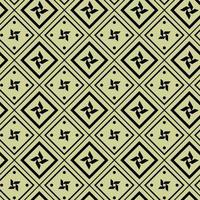 Abstract monochrome geometric texture for prints, textile, wrapping, fabric, package vector
