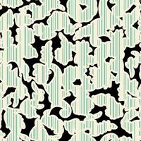 Abstract hand-drawn pattern, waves background. Seamless pattern for wallpaper vector