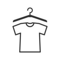 Hanger icon vector sign illustration trendy design. on blank background