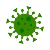 corona virus, ilustración de corona virus. propagación mundial vector