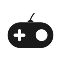 icono del controlador de juego aislado en un fondo blanco vector