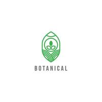 agricultura, plantación, industria, plantilla de logotipo de marca. vector