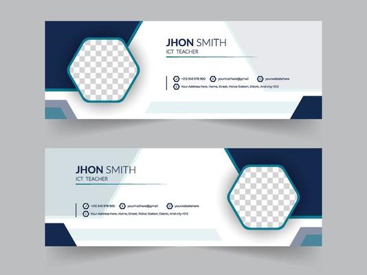 Creative Abstract Email Signature, e-mail template design, e-mail signature design, email banner, Professional Email Banner Design,  Signature sign, Sign Design, Signature Poster. Web Banner, Poster.