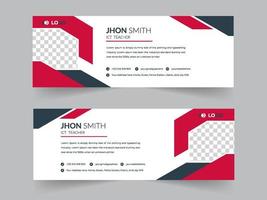 Professional Business Email Marketing Banner.  Email Signature Design.  Web Banner Post. Social Media Post Design. Social Media Marketing. Self Branding Design. Corporate Brand Identity Banner Design.