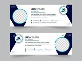 Corporate Email Signature Template Design, Email Marketing, Social Media Advertising, Digital Banner, Website Banner, Custom Email, Contact Message, Email Cover, Business Mail, Personal Identity, Sign