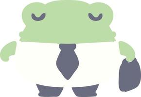 important business toad vector