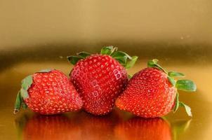 Fresh Ripe Strawberry photo