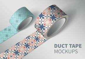Realistic Duct Tape Background vector
