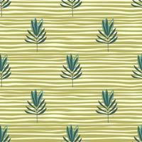 Tropical flowers seamless pattern. Tropical palm leaves wallpaper. vector