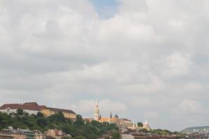 view of landmarks in Budapest photo