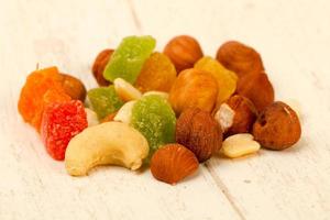 Nut and dry fruits photo